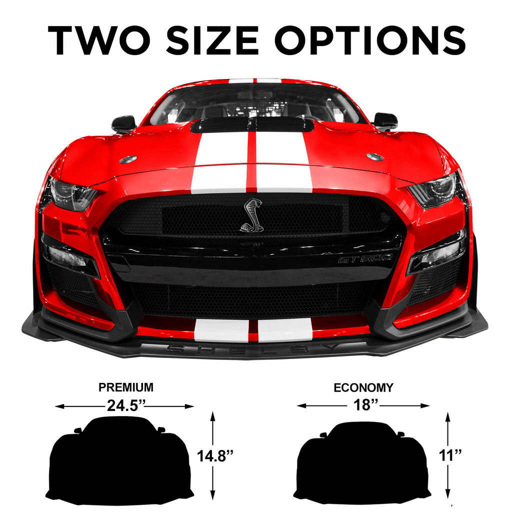 2022 Shelby GT500 Metal Wall Decor, Red with White Stripes, Made in USA, Garage or Man Cave Sign, Car Enthusiast Gift, 2 Sizes