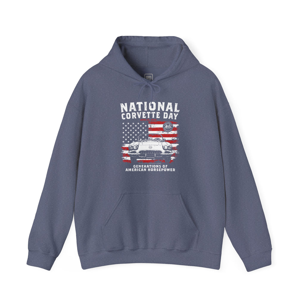 National Corvette Day 2026 Hooded Sweatshirt – Limited Edition (Through June 30, 2026)