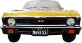 1972 Nova SS USA Made Metal Sign, 2 sizes, Premium 26 x14 inches Economy 19.5 x 10.5 inches