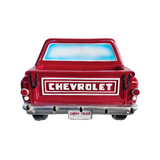 Chevy Step Side Truck Rear Wall Mounted 5 Hook Key Rack and Letter Holder, 7.5 x 4 x 3 inches, Recessed Brackets for Easy Installaton