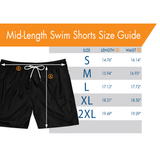 Carroll Shelby 98 Men's Mid-Length Swim Shorts