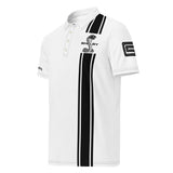 Carroll Shelby Men's Slim Fit Short Sleeve Personalized Polo Shirt, Poly Blend Light Weight Stretch Jersey Material