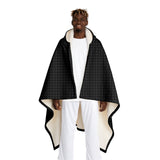 C1 Corvette Hooded Blanket – Carbon Background & Sherpa Fleece, Built for the Drive, Styled for the Chill, 2 sizes