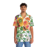Old Farmer's Almanac Floral Men's Hawaiian Shirt