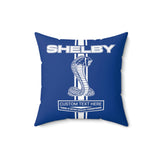 Carroll Shelby Blue Personalized 16" x 16" Pillow