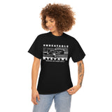 Ford Mustang Grille Unbeatable Unisex Heavy Cotton Tee