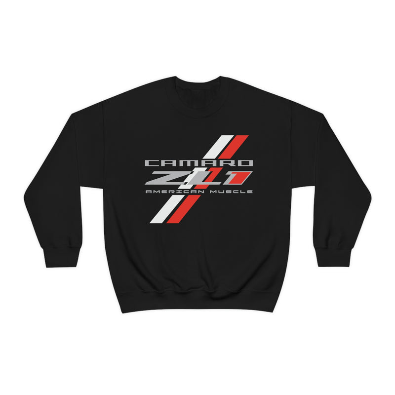 Chevy Camaro 6th Gen ZL1 Unisex Crew Neck Sweatshirt, Heavy Blend Fabric, Great Gift for Muscle Car Fans and Camaro Enthusiasts