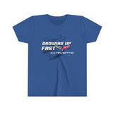 C6 Corvette Growing Up Fast Youth Short Sleeve 100% Cotton Tee, Perfect for any Occasion or Activity