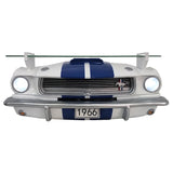 1966 Carroll Shelby GT350 - Floating 3D Shelf w/Working Headlights and Tempered Glass Above The Hood Design
