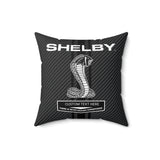 Carroll Shelby Carbon Personalized 16" x 16"  Pillow