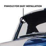 Carroll Shelby GT350 Front Bumper Metal Sign, 20-Gauge Powder Coated USA Steel, 2 sizes, Produced in the USA