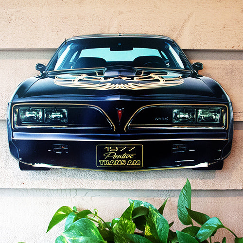 1977 Trans Am Front Bumper Metal Sign,20-Gauge Powder Coated USA Steel