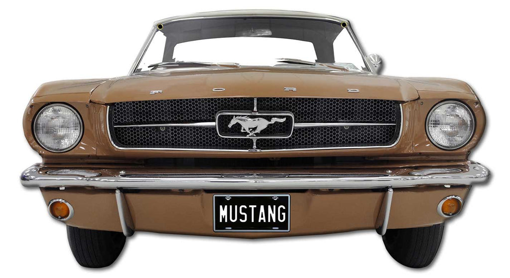 1964.5 Prairie Bronze Mustang, 26 x 15 inch Personalized, USA Made 20 Gauge Metal Sign