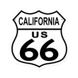 Route 66 California Vintage Sign 15 x 15 inches