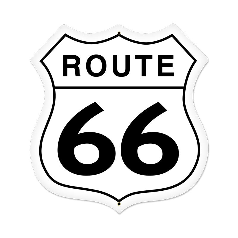 Route 66 Vintage   USA Made 20 Gauge Metal Sign 28 x 28 inches